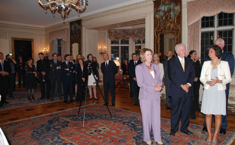 Nancy Pelosi at Villa Firenze