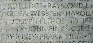 Petrosino"s name on the National Law Enforcement Officers Memorial