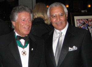 Mario Andretti and Joe Bruno