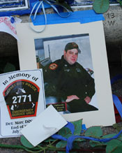 Detective DiNardo at the National Law Enfocement Memorial, May 14, 2010