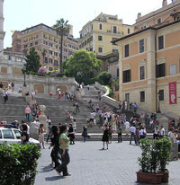 Spanish steps, Roma, Italy
