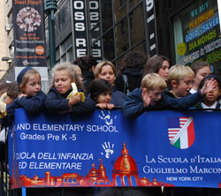 Columbus Day Parade, Scuola Marconi
