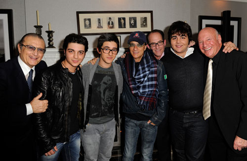 Il Volo at Ron Fair's house