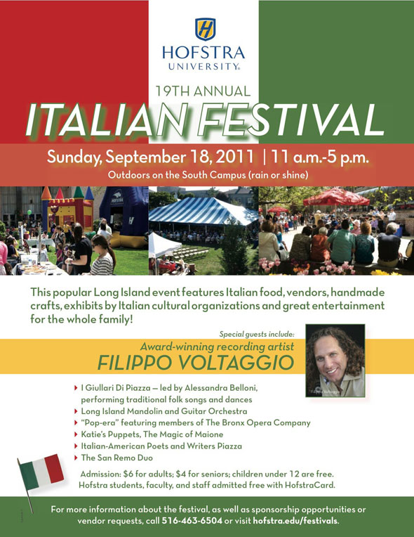 Italian Festival at Hofstra University
