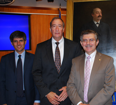 Luca Scognamillo, Francesco Isgro, John DiCicco