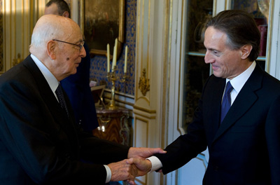 Giorgio Napolitano, Claudio Bisogniero