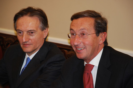 Claudio Bisogniero, Gianfranco Fini