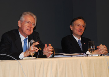 Mario Monti, Claudio Bisogniero